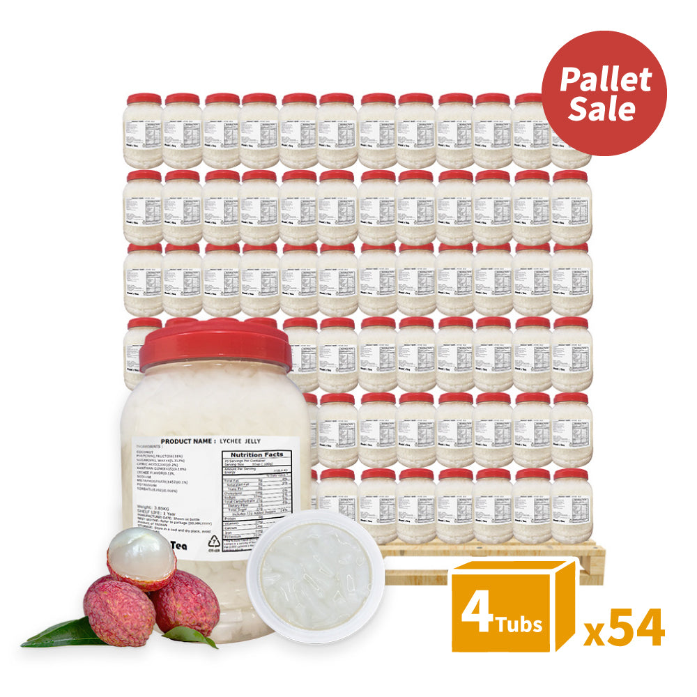 Coconut Jelly - Lychee flavor (3.85kg) - 1 Pallet/54 Cartons