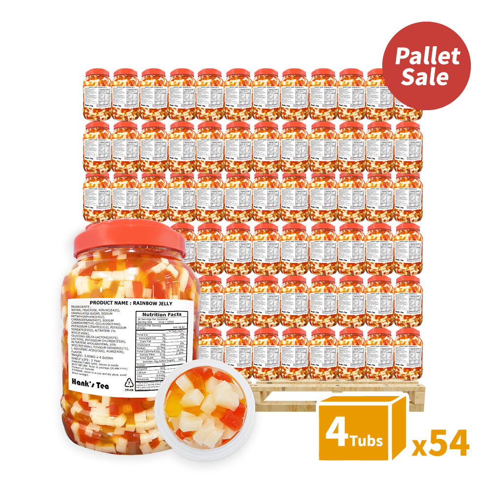 Coconut Jelly - Rainbow (3.85kg) - 1 Pallet/54 Cartons