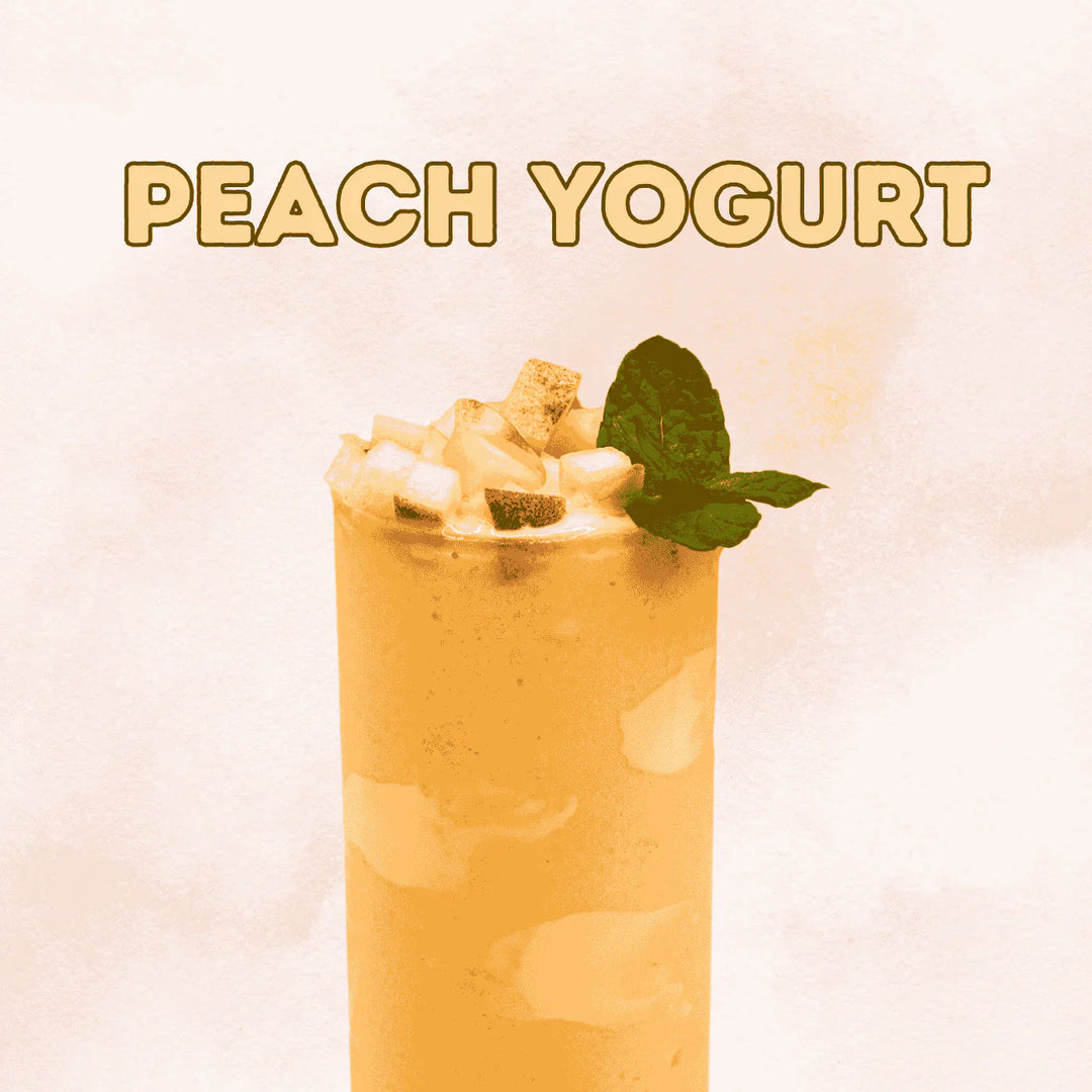 🍑 Peach Yogurt Smoothie Recipe