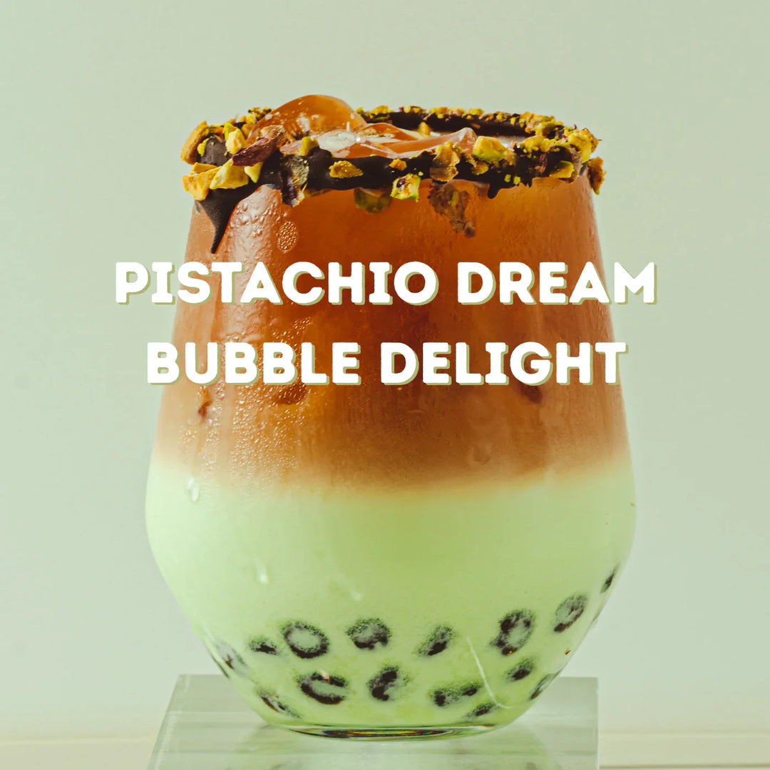 Pistachio Dream Bubble Delight – A Signature Sip from Hank's Tea