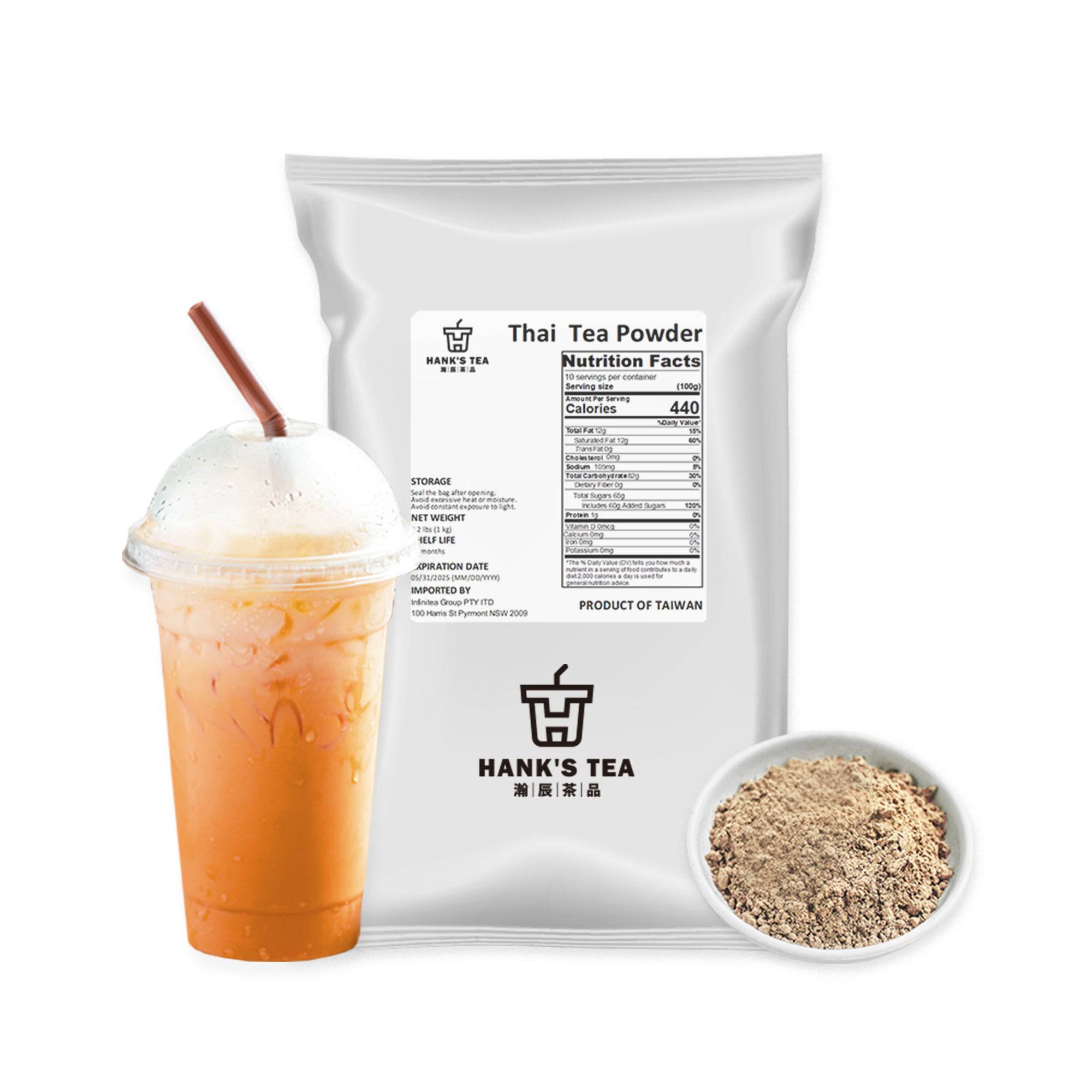 Thai Milk Tea Powder (1kg) | Hank's Tea Bubble Tea Wholesale