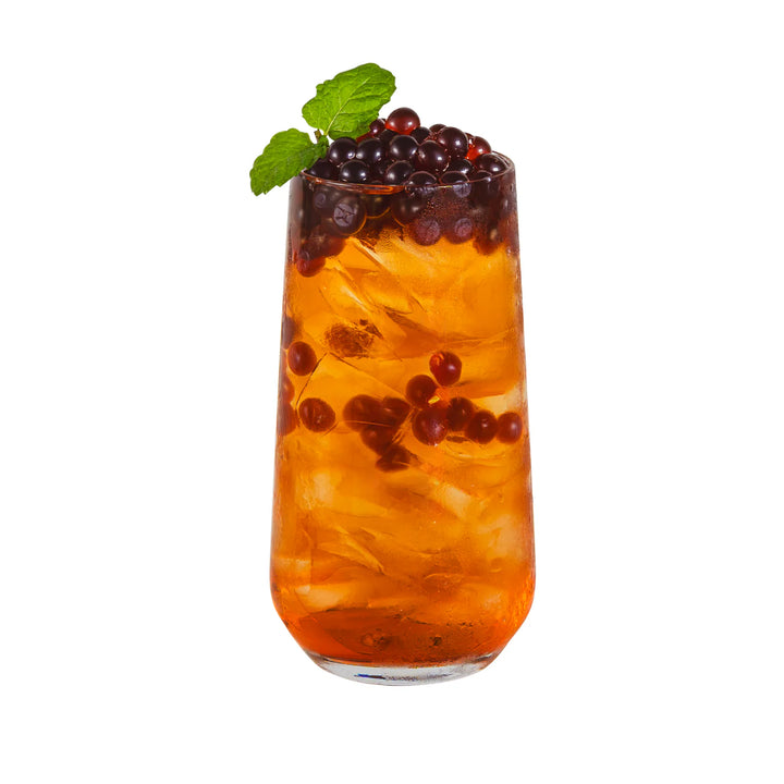 Midnight Cherry Blast Soda Bursting Boba