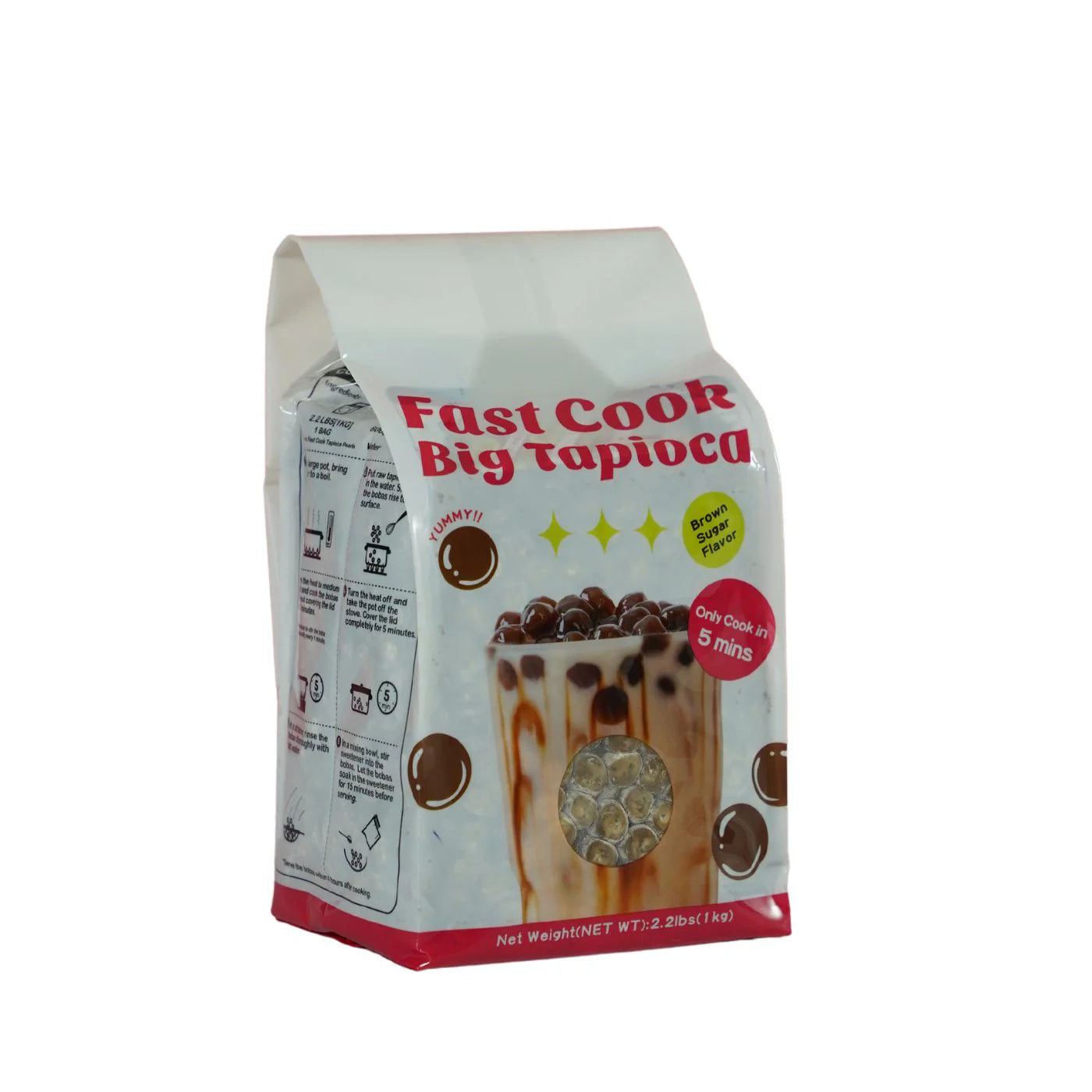 Fast Cook Big Tapioca | NEW | Hank's Tea Bubble Tea Wholesale