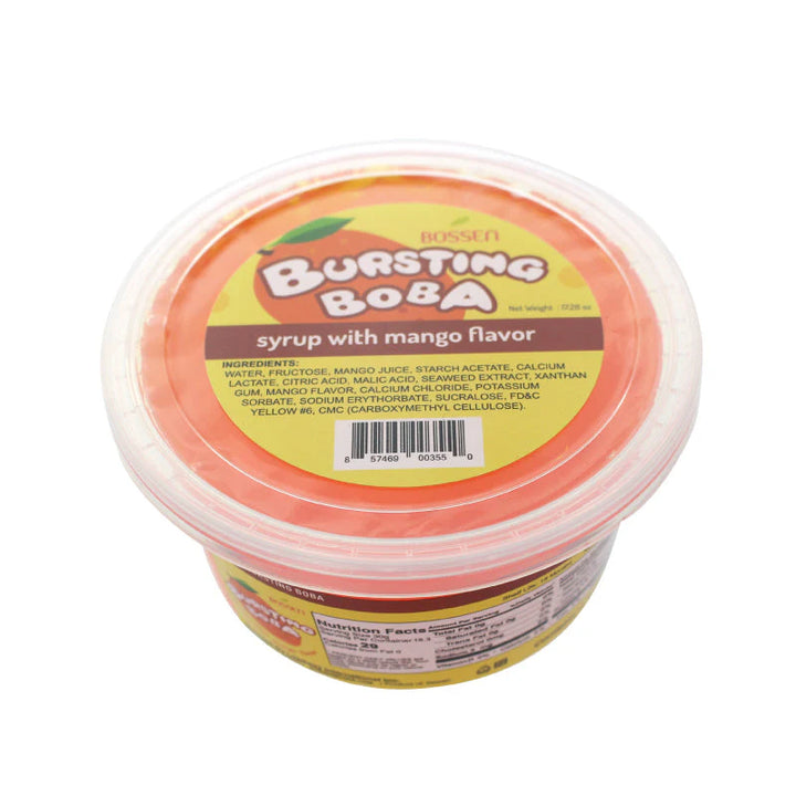 Mango Fruit Bursting Boba- Mini Tub (490g)