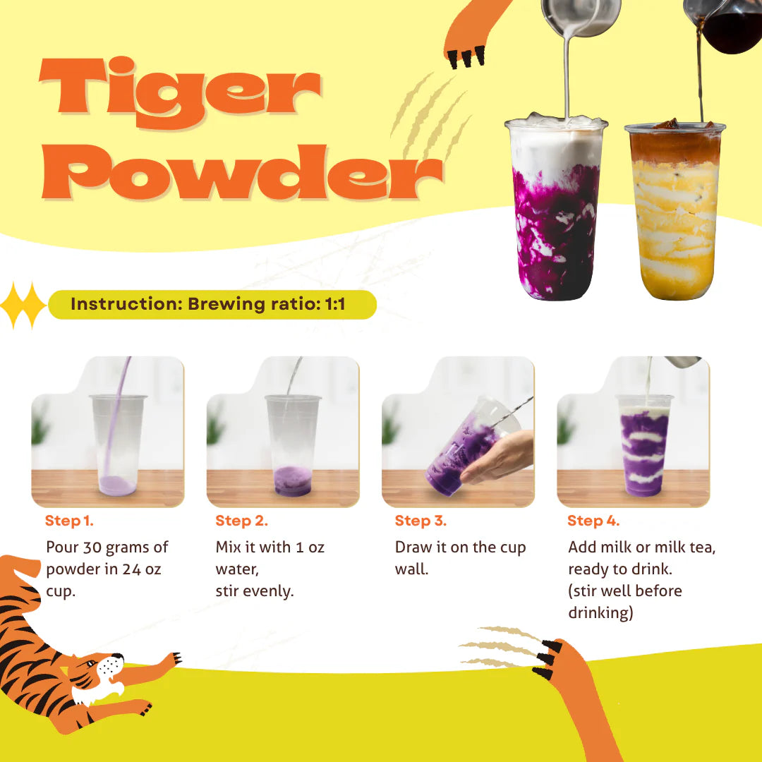 Tiger Powder - Purple Sweet Potato Flavor