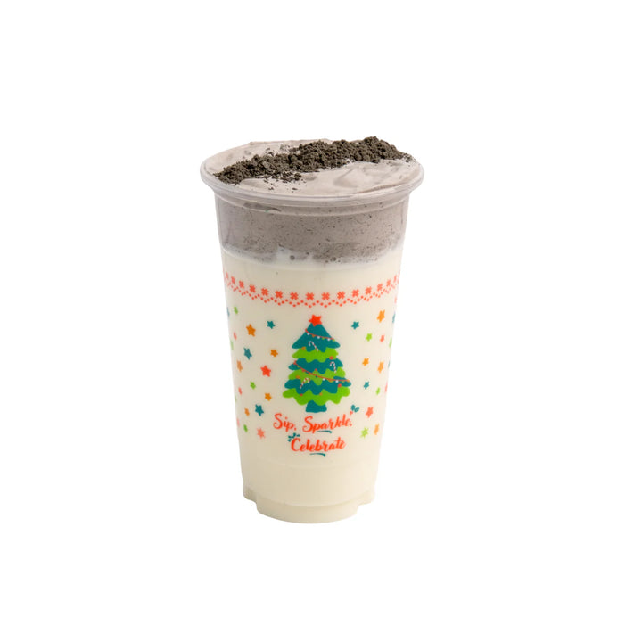 Christmas Tree Printed PP Plastic Holiday Cups (95mm)